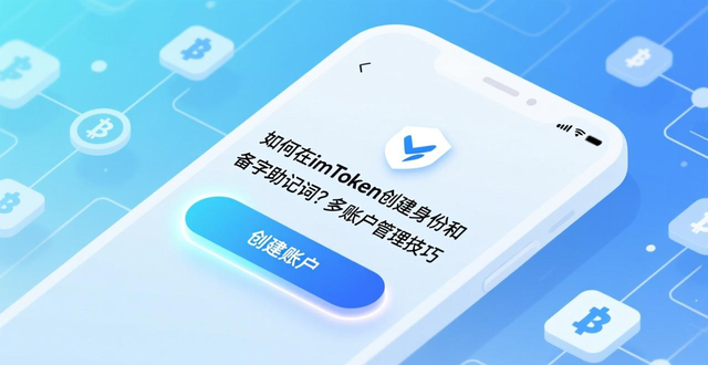 如何在imToken创建身份和备份助记词？多账户管理技巧