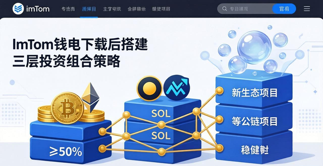 imToken新版官网下载后，怎么搭建傻瓜式三层投资组合策略
