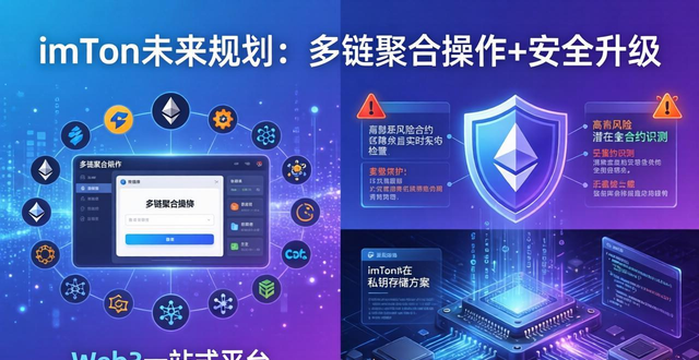 imToken未来规划：多链聚合操作+安全升级，打造Web3一站式平台