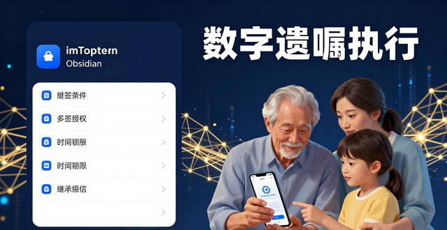 如何通过imToken实现数字资产传承？多签钱包+Obsidian保障家人接管